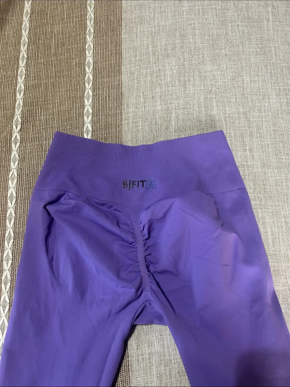 Purple Seamless flare Leggings/ yoga pants